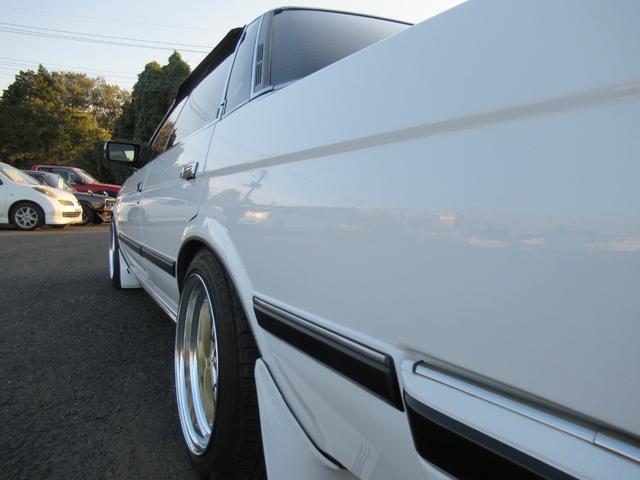 マークII グランデ 純正5速MT Equip15インチAW CUSUCO車高調 社外触媒 社外マフラー 社外ナビ バックカメラ(16枚目)