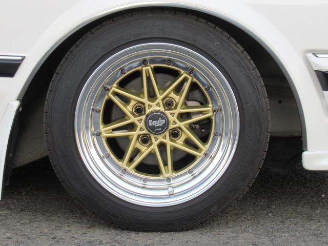 マークII グランデ 純正5速MT Equip15インチAW CUSUCO車高調 社外触媒 社外マフラー 社外ナビ バックカメラ(72枚目)