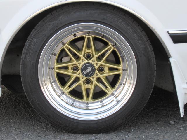 マークII グランデ 純正5速MT Equip15インチAW CUSUCO車高調 社外触媒 社外マフラー 社外ナビ バックカメラ(74枚目)