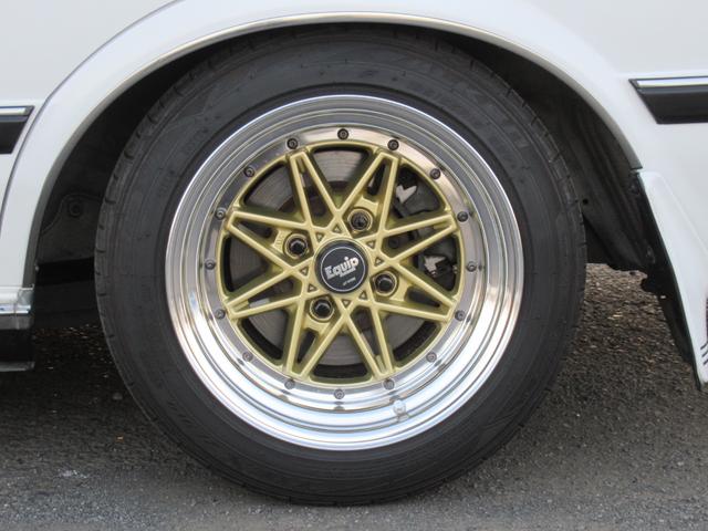 マークII グランデ 純正5速MT Equip15インチAW CUSUCO車高調 社外触媒 社外マフラー 社外ナビ バックカメラ(75枚目)