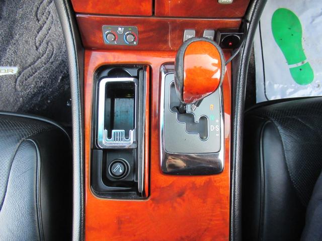 セルシオ eR仕様 純正エアロ 黒皮 マークレビンソン 車高調 クレンツェ20インチ 社外マフラー(52枚目)