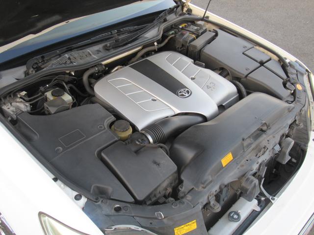 セルシオ eR仕様 純正エアロ 黒皮 マークレビンソン 車高調 クレンツェ20インチ 社外マフラー(73枚目)