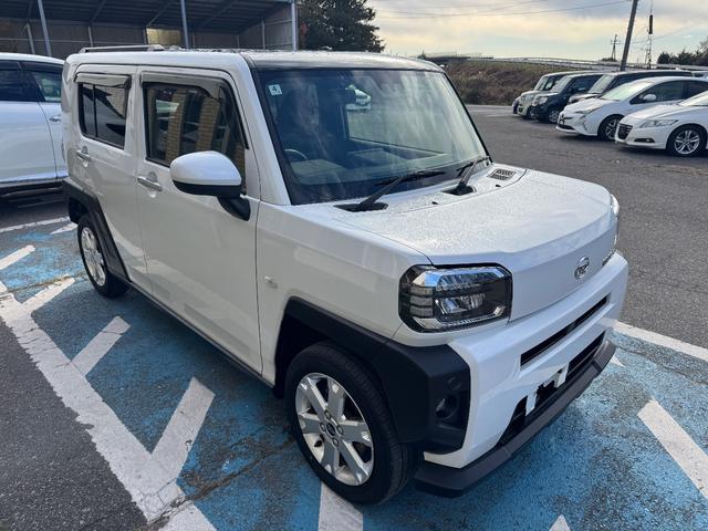 タフト Ｇ　ナビ・アイドリングストップ・プッシュスタート・シートヒーター・衝突軽減警報・クリアランスソナー・電動サイドブレーキ・アルミホイール・４ＷＤ・フォグランプ・サンルーフ（3枚目）