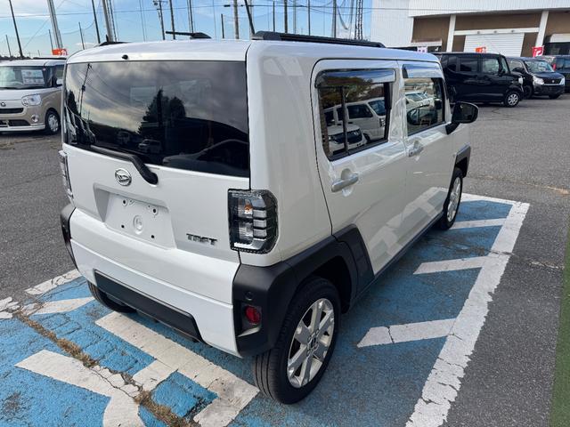 タフト Ｇ　ナビ・アイドリングストップ・プッシュスタート・シートヒーター・衝突軽減警報・クリアランスソナー・電動サイドブレーキ・アルミホイール・４ＷＤ・フォグランプ・サンルーフ（5枚目）