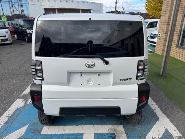 タフト Ｇ　ナビ・アイドリングストップ・プッシュスタート・シートヒーター・衝突軽減警報・クリアランスソナー・電動サイドブレーキ・アルミホイール・４ＷＤ・フォグランプ・サンルーフ（6枚目）