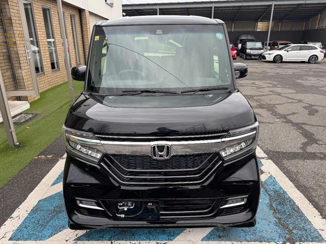 Ｎ－ＢＯＸカスタム Ｇ・Ｌホンダセンシング　リア経度修復・ナビ・ＴＶ・ＥＴＣ・アイドリングストップ・プッシュスタート・安全装備・クルーズコントロール・フォグランプ・両側電動スライドドア・シートヒーター（3枚目）