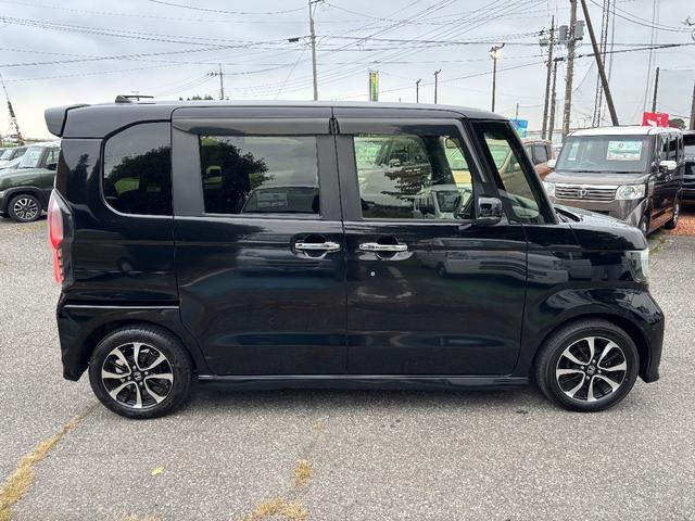 N-BOXカスタム G・Lホンダセンシング ナビ・TV・ETC・バックカメラ・クルーズコントロール・車線逸脱警報・衝突軽減警報・プッシュスタート・電動スライドドア(4枚目)