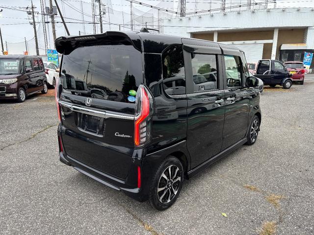 N-BOXカスタム G・Lホンダセンシング ナビ・TV・ETC・バックカメラ・クルーズコントロール・車線逸脱警報・衝突軽減警報・プッシュスタート・電動スライドドア(5枚目)