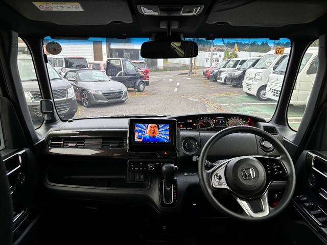 N-BOXカスタム G・Lホンダセンシング ナビ・TV・ETC・バックカメラ・クルーズコントロール・車線逸脱警報・衝突軽減警報・プッシュスタート・電動スライドドア(30枚目)