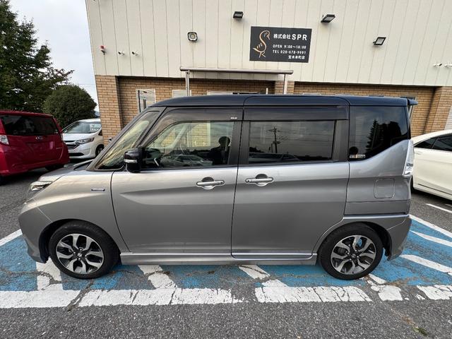 ソリオバンディット ハイブリッドMV ナビ・TV・ETC・アイドリングストップ・アラウンドビューモニター・衝突軽減警報・車線逸脱警報・電動スライドドア・オートライト・フォグランプ・プッシュスタート・クルーズコントロール(6枚目)