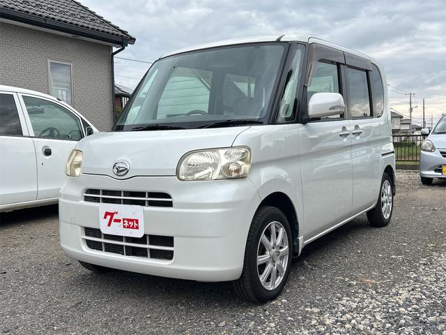 タント Ｘ　電動スライドドア　ナビ　ＴＶ　スマートキー　電動格納ミラー　ベンチシート　ＣＶＴ　盗難防止システム　ＡＢＳ　ＣＤ　アルミホイール　衝突安全ボディ　エアコン　パワーステアリング　パワーウィンドウ（12枚目）