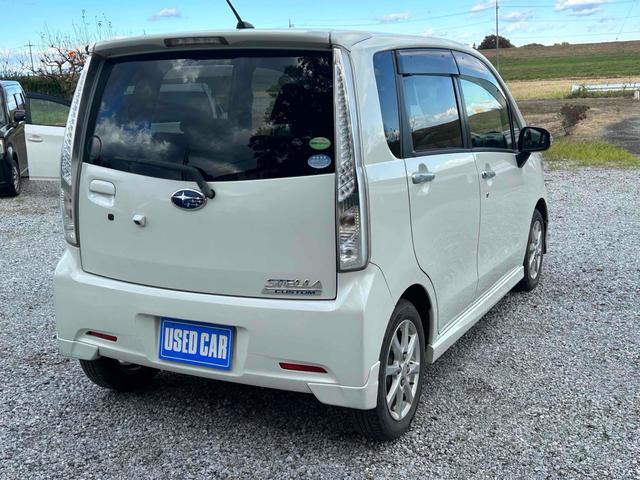 ステラ カスタムR ETC バックカメラ TV 衝突被害軽減システム LEDヘッドランプ スマートキー アイドリングストップ ベンチシート CVT 盗難防止システム ABS ESC CD DVD再生 Bluetooth(12枚目)