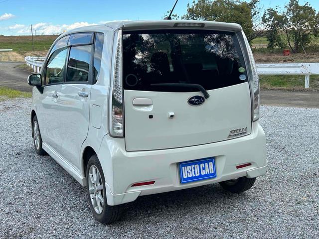 ステラ カスタムR ETC バックカメラ TV 衝突被害軽減システム LEDヘッドランプ スマートキー アイドリングストップ ベンチシート CVT 盗難防止システム ABS ESC CD DVD再生 Bluetooth(14枚目)