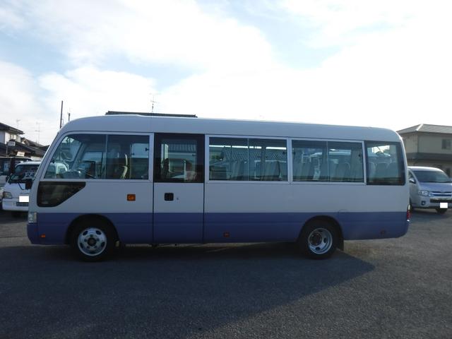 コースター ロングLXターボ マイクロバス 29人乗り 自動ドア ETCナビTV バックモニター 左電格ミラー クーラー有 AT(4枚目)