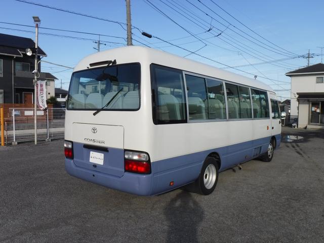 コースター ロングLXターボ マイクロバス 29人乗り 自動ドア ETCナビTV バックモニター 左電格ミラー クーラー有 AT(7枚目)