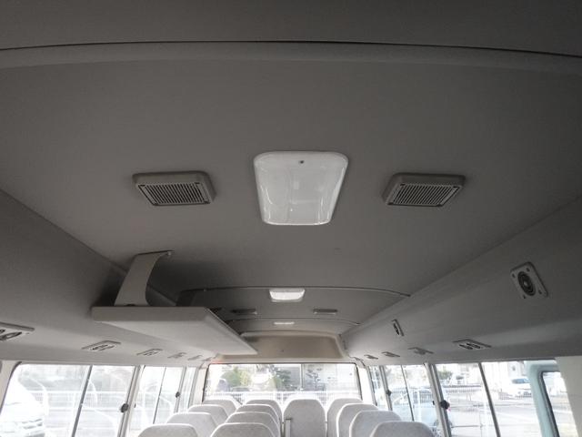 コースター ロングLXターボ マイクロバス 29人乗り 自動ドア ETCナビTV バックモニター 左電格ミラー クーラー有 AT(22枚目)