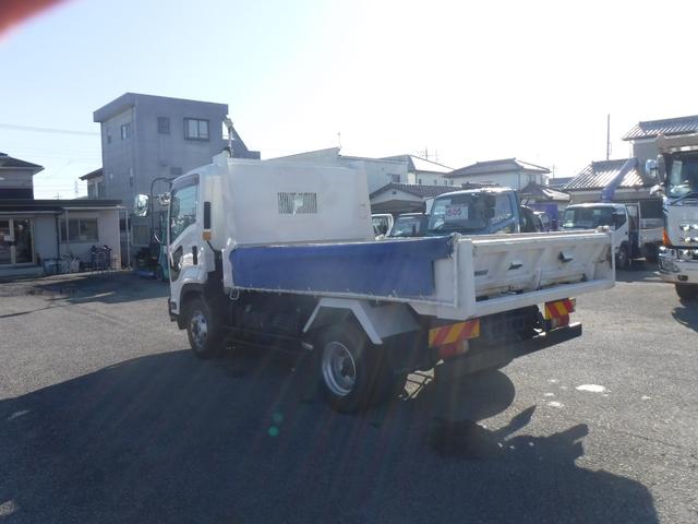 フォワード 　Ｌゲート　ダンプ　３．４５ｔ積載　手動コボレーンＥＴＣ　Ｆ６速ＭＴ　ターボ上物：新明和ＤＲＦ４－１７ＳＹ走行距離：７５，９１９ｋｍ　燃料：軽油※スペアキー無（41枚目）