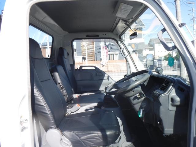 エルフトラック ワイドロング 4段クレーン フックイン2.93t吊ラジコン 3.95t積載 塗装仕上済 ETC F6速MT ターボ工具 ジャッキ 取扱説明書 スペアキー1本(43枚目)