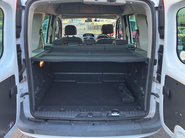 カングー ゼン 1.2ターボ マニュアル6速 キーレス スペアーキー ディスプレイオーディオ バックカメラ ETC ドラレコ ルーフレール 取説(20枚目)