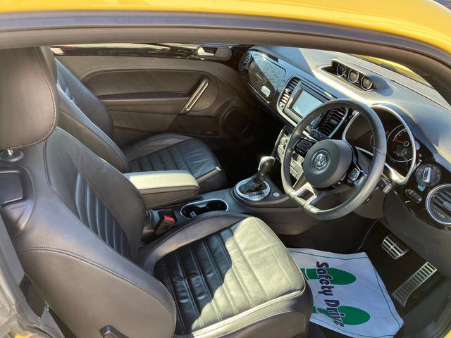 ザ・ビートル ターボ ターボ スマートキー2個 ブラックレザーシート シートヒーター ナビ バックカメラ BTオーディオ HIDオートライト 取説 保証書(22枚目)