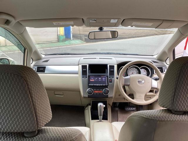 ティーダ １５Ｍ　ナビ　スマートキー　電動格納ミラー　ＣＶＴ　盗難防止システム　衝突安全ボディ　ＡＢＳ　エアコン　パワーステアリング　パワーウィンドウ（27枚目）