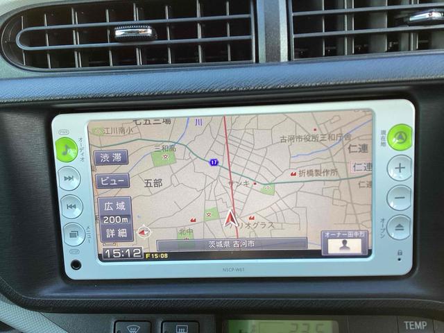 アクア S ETC バックカメラ ナビ TV スマートキー 電動格納ミラー CVT 衝突安全ボディ ABS ESC エアコン パワーステアリング パワーウィンドウ(2枚目)