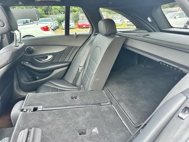 Ｃクラスステーションワゴン Ｃ２２０ｄ　ステーションワゴンローレウスエディション　パノラマサンルーフ　革シート　電動リアゲート　純正１８インチ　シルバールーフレール（78枚目）