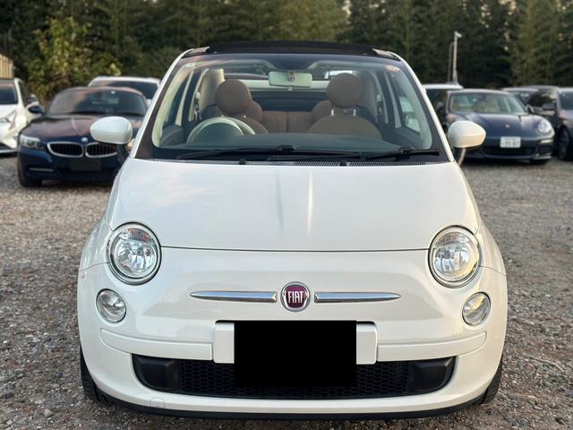 ５００Ｃ １．２　ポップ　電動オープン　アルミ　タイヤ交換済み（2枚目）