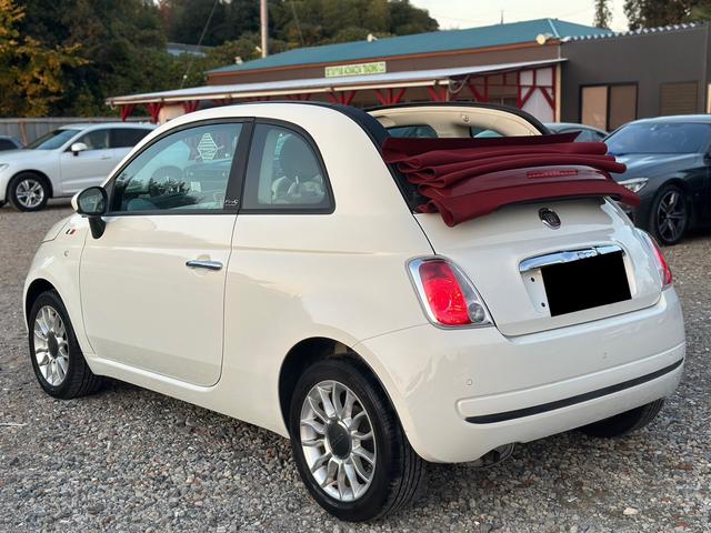 ５００Ｃ １．２　ポップ　電動オープン　アルミ　タイヤ交換済み（5枚目）