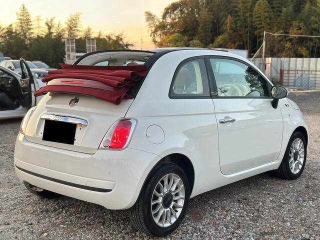 ５００Ｃ １．２　ポップ　電動オープン　アルミ　タイヤ交換済み（7枚目）