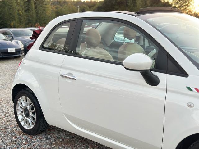 ５００Ｃ １．２　ポップ　電動オープン　アルミ　タイヤ交換済み（10枚目）