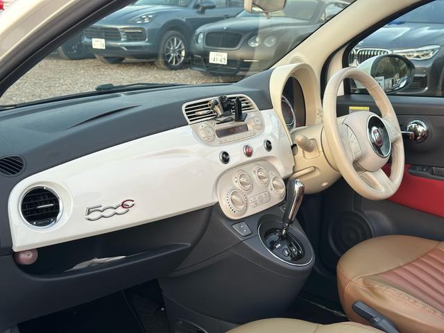 ５００Ｃ １．２　ポップ　電動オープン　アルミ　タイヤ交換済み（22枚目）