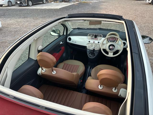 ５００Ｃ １．２　ポップ　電動オープン　アルミ　タイヤ交換済み（28枚目）