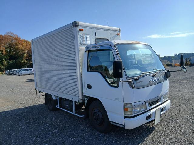 エルフトラック NOX適合 アルミバン 4WD切り替え 積載量1500kg オートマ エアコン(3枚目)