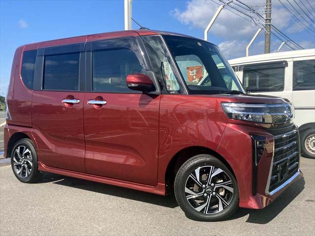 タント カスタムＸ　衝突軽減ブレーキ　レーンキープアシスト　オートハイビーム　前後ドラレコ　純正ナビ　Ｂｌｕｅｔｏｏｔｈ／ＵＳＢオーディオ　フルセグ　Ｂカメラ　ＥＴＣ　両側電動スライドドア　ＬＥＤヘッドライト　Ｌ（2枚目）