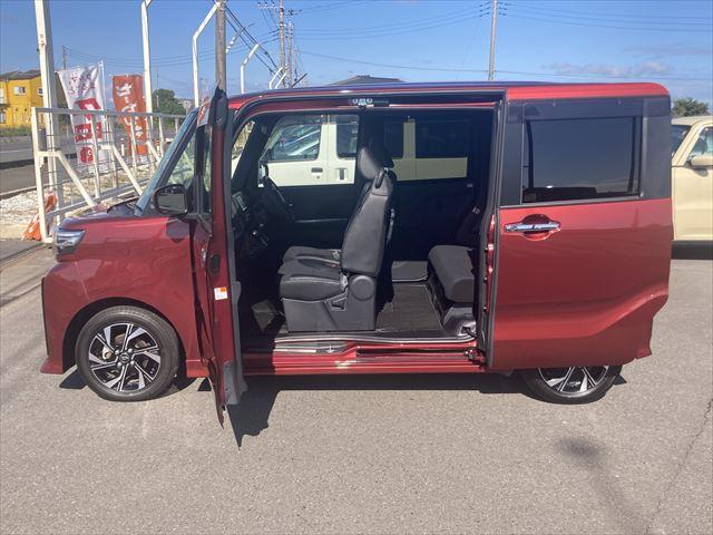 タント カスタムＸ　衝突軽減ブレーキ　レーンキープアシスト　オートハイビーム　前後ドラレコ　純正ナビ　Ｂｌｕｅｔｏｏｔｈ／ＵＳＢオーディオ　フルセグ　Ｂカメラ　ＥＴＣ　両側電動スライドドア　ＬＥＤヘッドライト　Ｌ（13枚目）