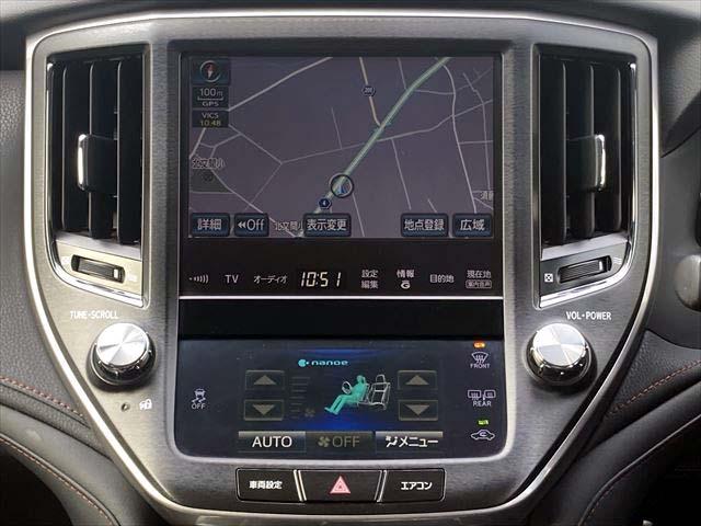 クラウン アスリートＧ　衝突軽減ブレーキ　オートマチックハイビーム　クリアランスソナー　ＨＤＤナビ　Ｂｌｕｅｔｏｏｔｈオーディオ　フルセグ　バックカメラ　ＥＴＣ　　ディスチャージヘッドライト　フォグランプ　　電動シート（14枚目）