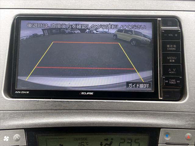 プリウス S メモリーナビ Bluetoothオーディオ CD・DVDプレイヤー フルセグTV バックカメラ ETC ディスチャージヘッドライト フォグランプ 純正アルミホイル スマートキー オートライト(21枚目)