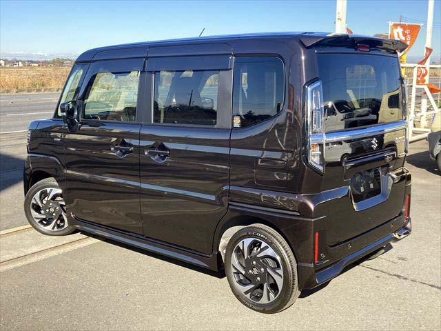 スペーシアカスタム ハイブリッドXS 衝突軽減ブレーキ レーンキープアシスト オートハイビーム 両側スライド片側電動ドア LEDヘッドライト LEDフォグ 純正アルミ 障害物センサー シートヒーター ナビ Bluetooth フルセグ(3枚目)