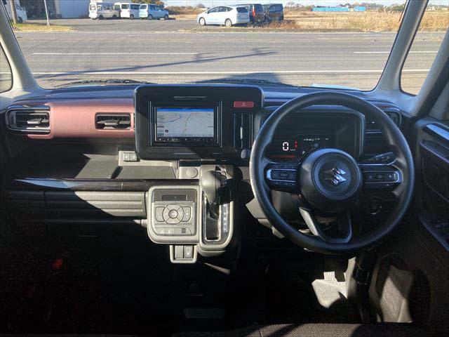 スペーシアカスタム ハイブリッドXS 衝突軽減ブレーキ レーンキープアシスト オートハイビーム 両側スライド片側電動ドア LEDヘッドライト LEDフォグ 純正アルミ 障害物センサー シートヒーター ナビ Bluetooth フルセグ(8枚目)