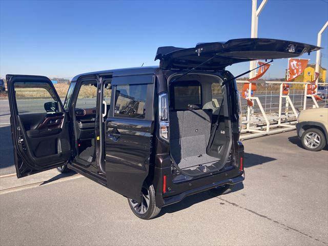 スペーシアカスタム ハイブリッドXS 衝突軽減ブレーキ レーンキープアシスト オートハイビーム 両側スライド片側電動ドア LEDヘッドライト LEDフォグ 純正アルミ 障害物センサー シートヒーター ナビ Bluetooth フルセグ(14枚目)