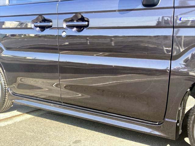 スペーシアカスタム ハイブリッドXS 衝突軽減ブレーキ レーンキープアシスト オートハイビーム 両側スライド片側電動ドア LEDヘッドライト LEDフォグ 純正アルミ 障害物センサー シートヒーター ナビ Bluetooth フルセグ(56枚目)