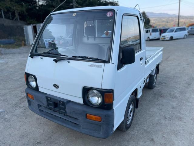 スバル サンバートラック ４ｗｄの中古車 車体価格万円 1991年式 走行7 7万キロ 車体色ホワイト 群馬県高崎市中里見町２２７５ １ ジェージェートレーディングの在庫 グーネット中古車