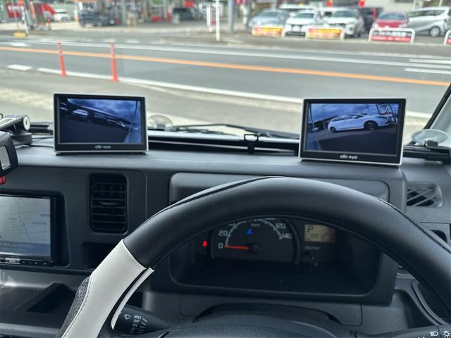 ハイゼットトラック 　４ＷＤ／キャンピングカー／Ｓｔａｇｅ２１：リゾートデュオバンビーノ／ポップアップルーフ／ソーラーパネル／インバーター／シンク／サブバッテリー／バックカメラ／ワンオーナー／リアモニター／走行１万ｋｍ台／（35枚目）