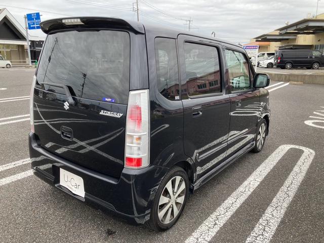 ワゴンR スティングレーT ユーザー様買取車 ターボ車 HIDライト オートエアコン マット エアバック スペアタイヤ パワステ フォグランプ(24枚目)