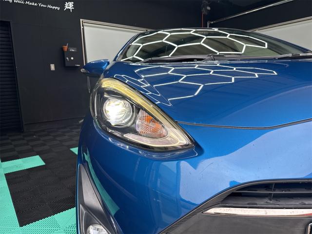 アクア Ｓ　車検９年２月／禁煙車／ワンオーナー／格納ミラー／スマートキー／プッシュスタート／ＢＬＵＥＴＯＯＴＨ／ＳＤナビ／バックカメラ／ＬＥＤヘッド／オートライト／ステアリングＳＷ／取説／記録簿／スペアキー／買取（23枚目）