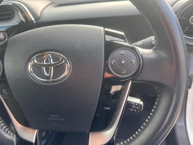 アクア Ｇ　後期型／ワンオーナー／車検８年１０月／禁煙／純正ＳＤナビ／フルセグ／Ｂモニター／ＤＶＤ再生可／ビルトインＥＴＣ／スマートキー／Ｐスタート／Ｃソナー／クルーズコントロール／フォグランプ／整備点検記録簿（38枚目）