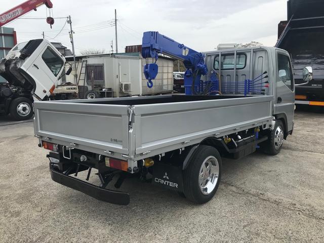キャンター  横置きクレーン 4段 マニュアル5速 エアコン パワステ パワーウィンドウ 積載量 2000KG Nox.PM適合(19枚目)