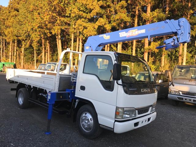 エルフトラック タダノクレーン 3段 フックイン マニュアル5速 エアコン パワステ パワーウィンドウ 積載量 2000KG Nox.PM適合(62枚目)