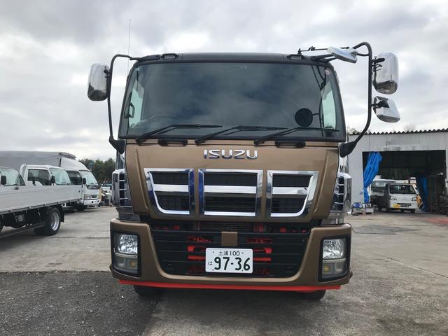 ギガ 　ダンプ　３８０馬力　電動コボレーン　メッキパーツ　マニュアル７速　エアコン　パワステ　パワーウィンドウ　積載量　９２００ＫＧ　Ｎｏｘ．ＰＭ適合（49枚目）